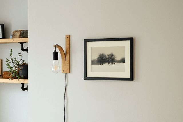 Windswept Tree - Framed Print 15 ¼" x 12 ¼"