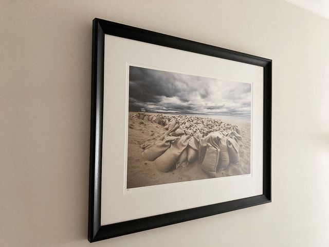 Sandbags On Portobello Beach