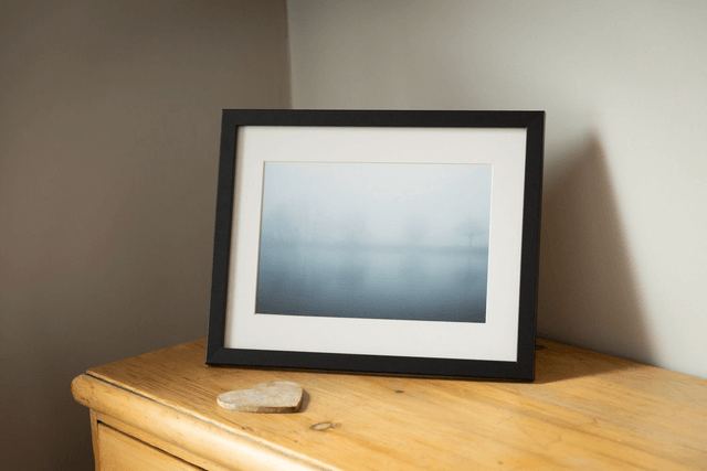 Porto Santo Waves - Framed Print 15 ¼" x 12 ¼"