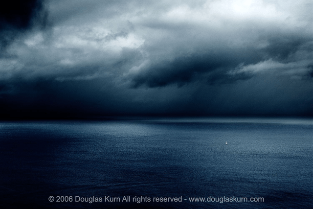 Yacht In A Storm