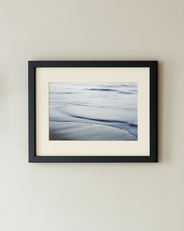 Porto Santo Waves - Framed Print 15 ¼" x 12 ¼"
