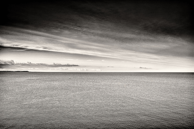Yacht Off Cornwall